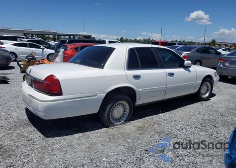 2000 Mercury Grand Marquis Ls z USA, uszkodzony, nr VIN 2MEFM75WXYX692025